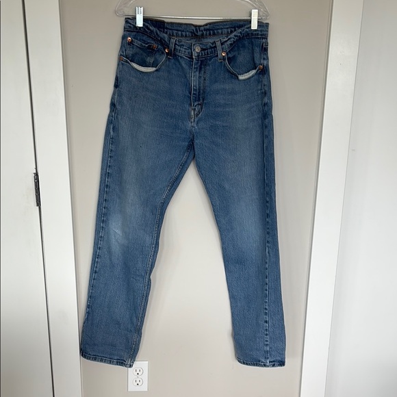 Levi's 505 32/30 Blue Straight Jeans Collection - Picture 1 of 7